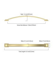 DESIGN3150 Solid Cabinet Handles | Durable & Easy Install for Kitchens, Bathrooms & Closets