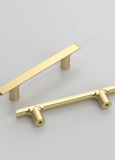 DESIGN3273 Brushed Brass Cabinet Pulls