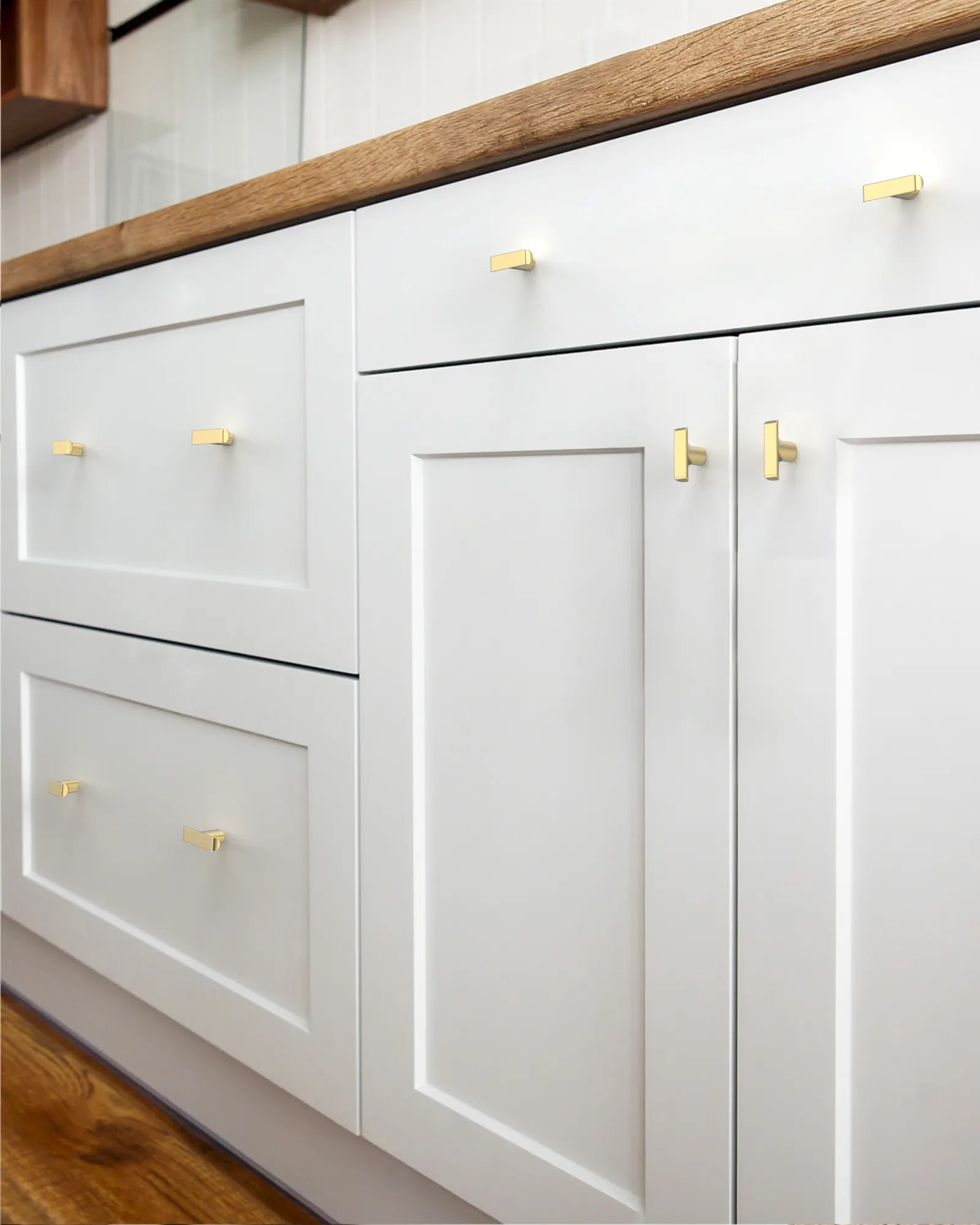 DESIGN3273 Solid Cabinet Knobs – Modern Hardware for Cabinets, Drawers & Closets