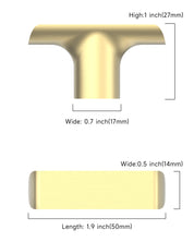 DESIGN3273 Solid Cabinet Knobs – Modern Hardware for Cabinets, Drawers & Closets