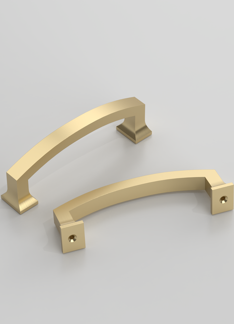 DESIGN3781 Brushed Brass Cabinet Pulls