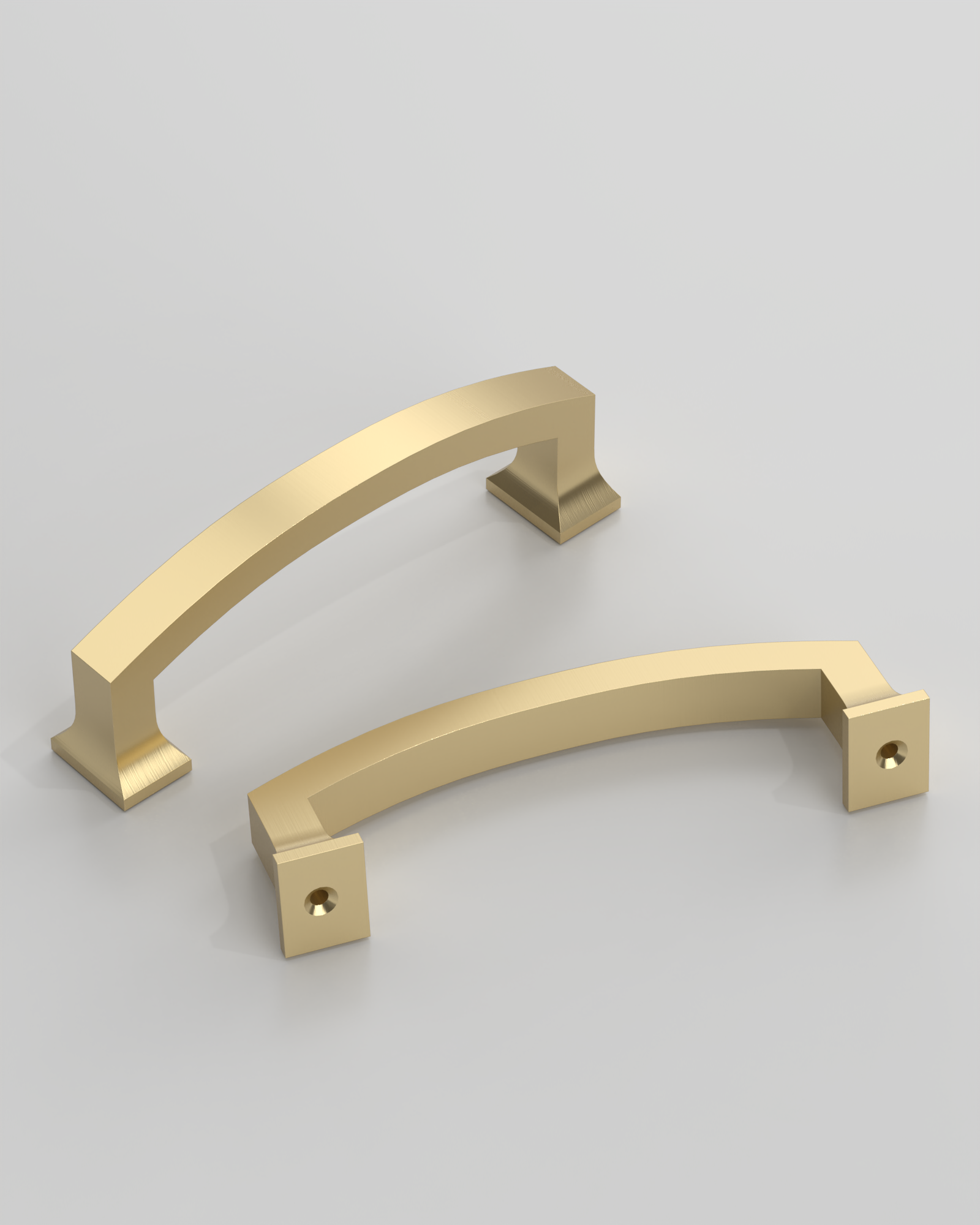 DESIGN3781 Solid Cabinet Handles – Sleek Pulls for Drawers, Cabinets & Closets