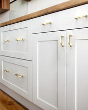 DESIGN3781 Solid Cabinet Handles – Sleek Pulls for Drawers, Cabinets & Closets