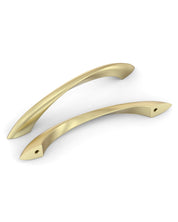 DESIGN2554 Solid Cabinet Pulls – Twisted Bar & Arched Bow Handles for Cabinets & Drawers