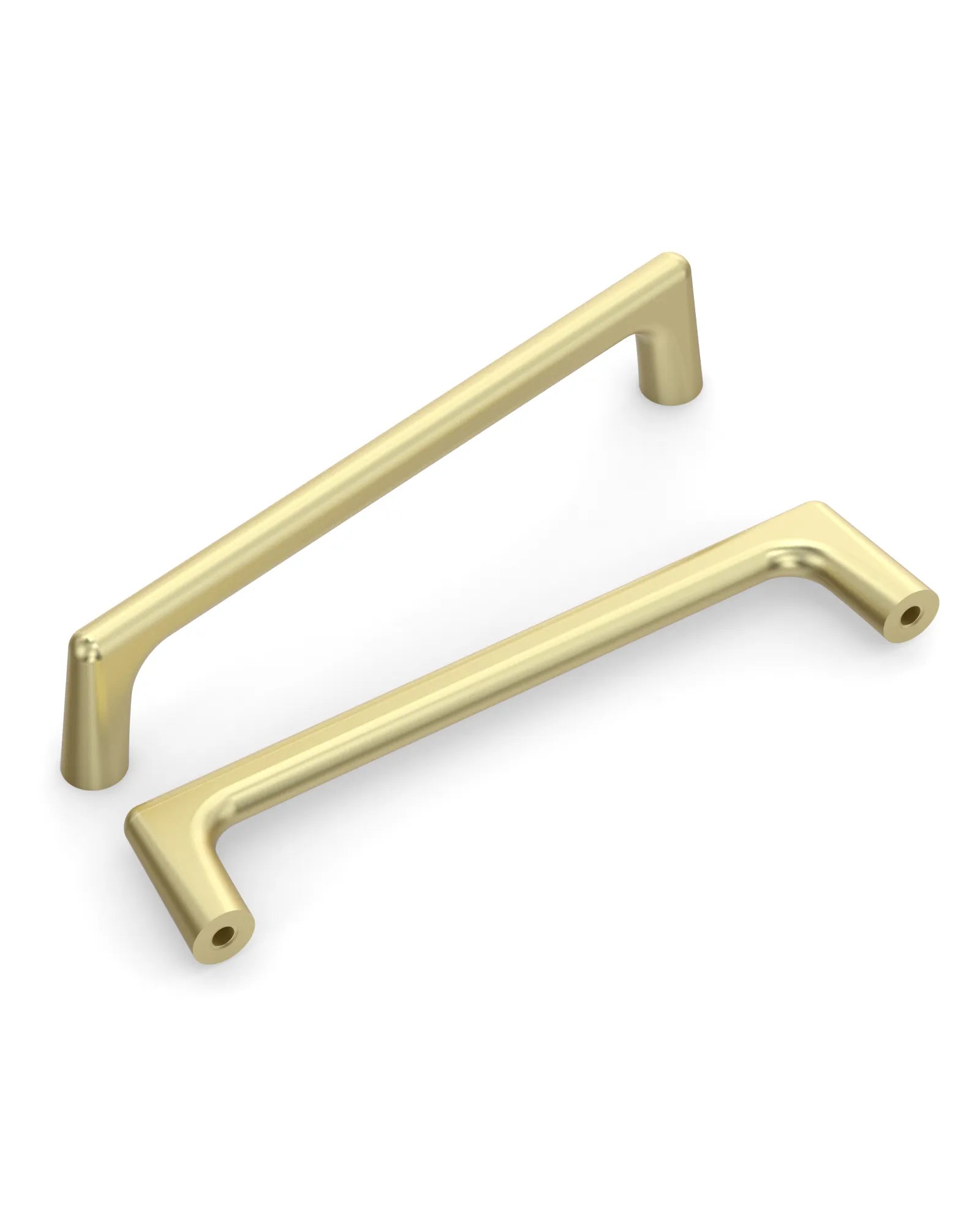 DESIGN3307 Antique Brass Cabinet Handles – Modern Linear Pulls for Cabinets & Drawers