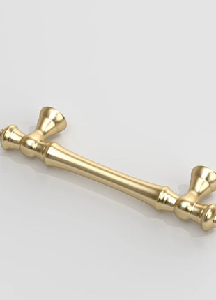 DESIGN3768 Brushed Brass Solid Cabinet Pulls