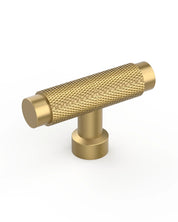 DESIGN4518 Solid Cabinet Knobs – Modern Brushed Gold Hardware for Cabinets, Drawers & Closets