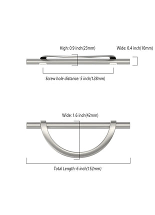DESIGN3955 Brushed Satin Nickel Cabinet Pulls