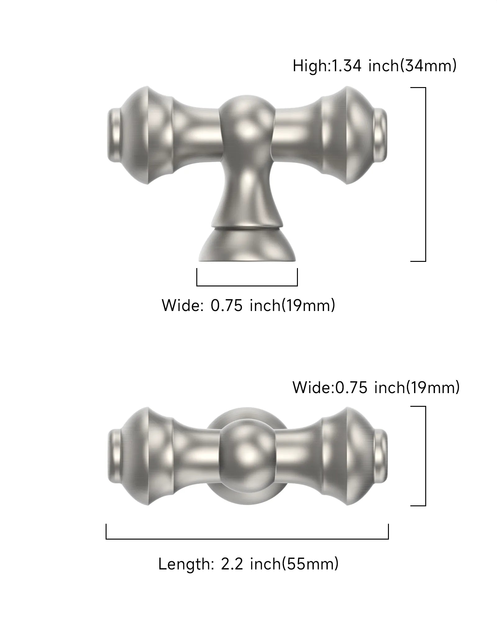 DESIGN3768 Cabinet Knobs for Kitchens & Dressers – Durable, Simple Installation, Everyday Use