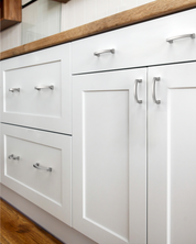 DESIGN3781 Solid Cabinet Handles – Sleek Pulls for Drawers, Cabinets & Closets