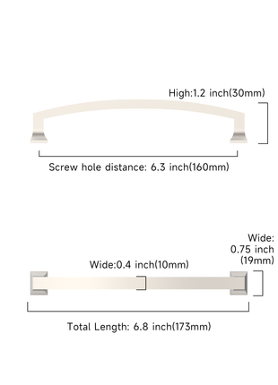DESIGN3781 Brushed Satin Nickel Cabinet Pulls
