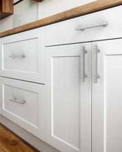 DESIGN3909 Solid Cabinet Pulls – Square Kitchen Handles for Cabinets & Drawers