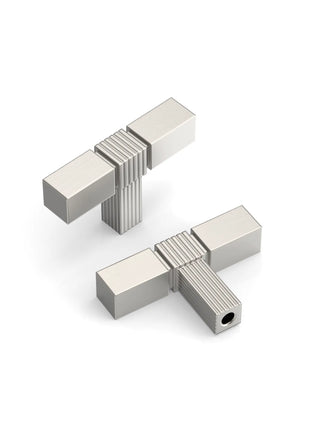 DESIGN3909 Brushed Satin Nickel Solid Knobs