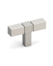 DESIGN3909 Solid Cabinet Knobs – Square Bar Hardware for Drawers, Cupboards & Closets