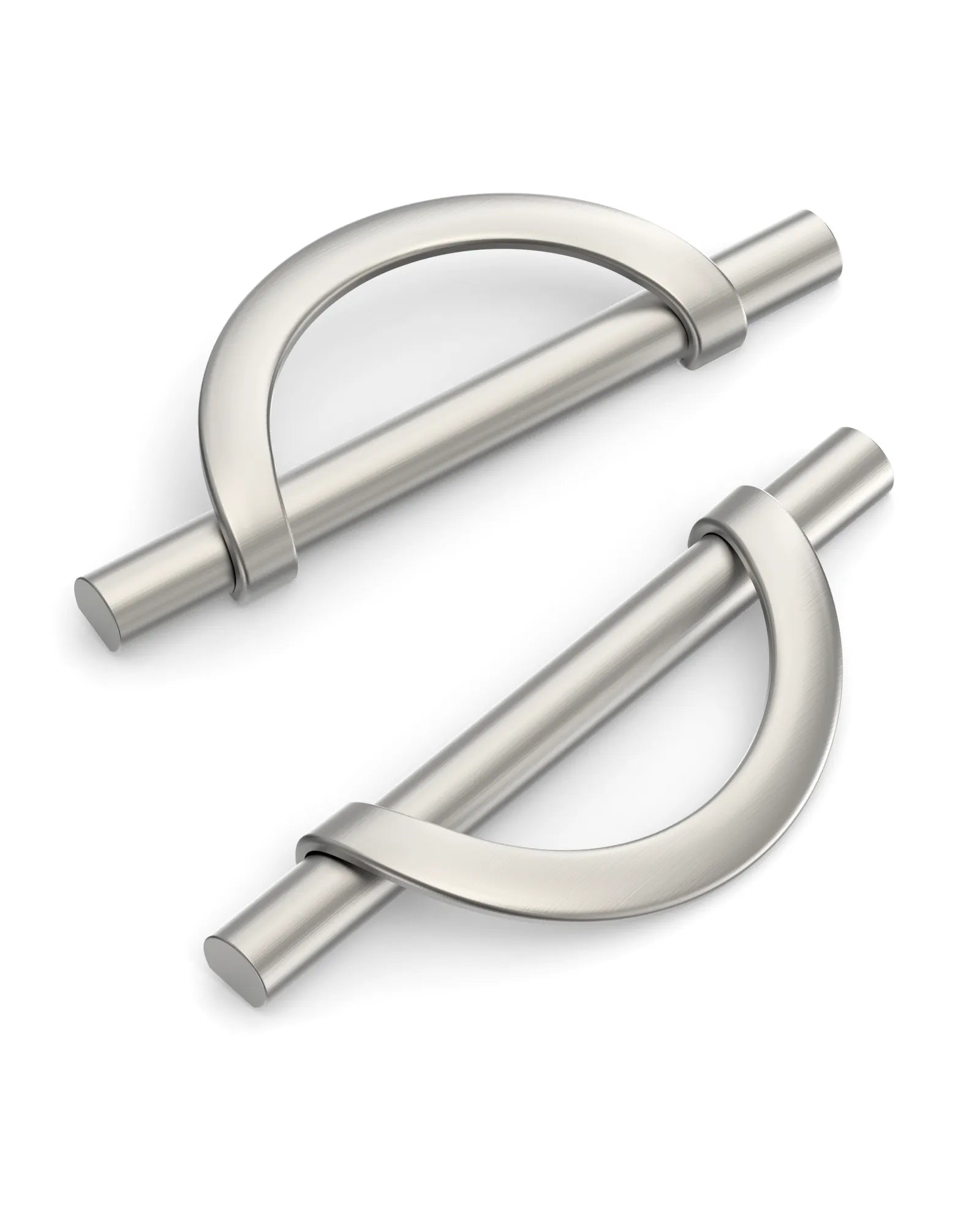 DESIGN3955 Combination Cabinet Pulls – Bar & Cup Pull Design for Drawers & Cabinets