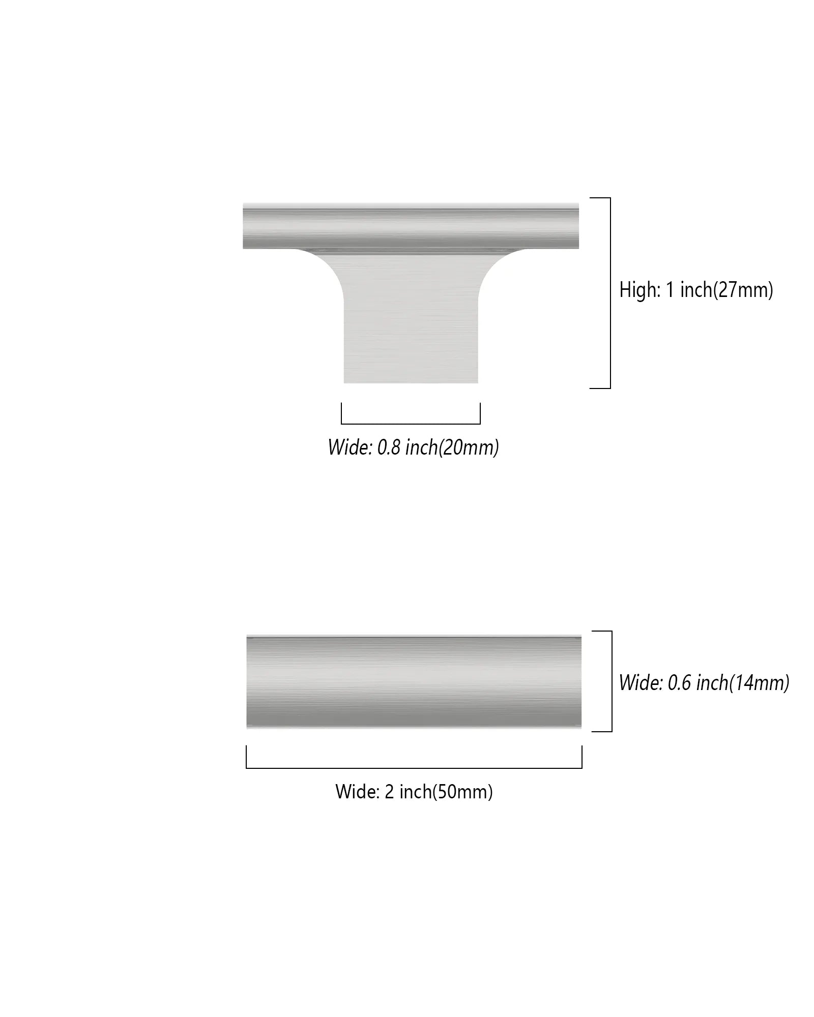 DESIGN4497 Solid Cabinet Knobs – Durable Knobs for Drawers & Cabinets