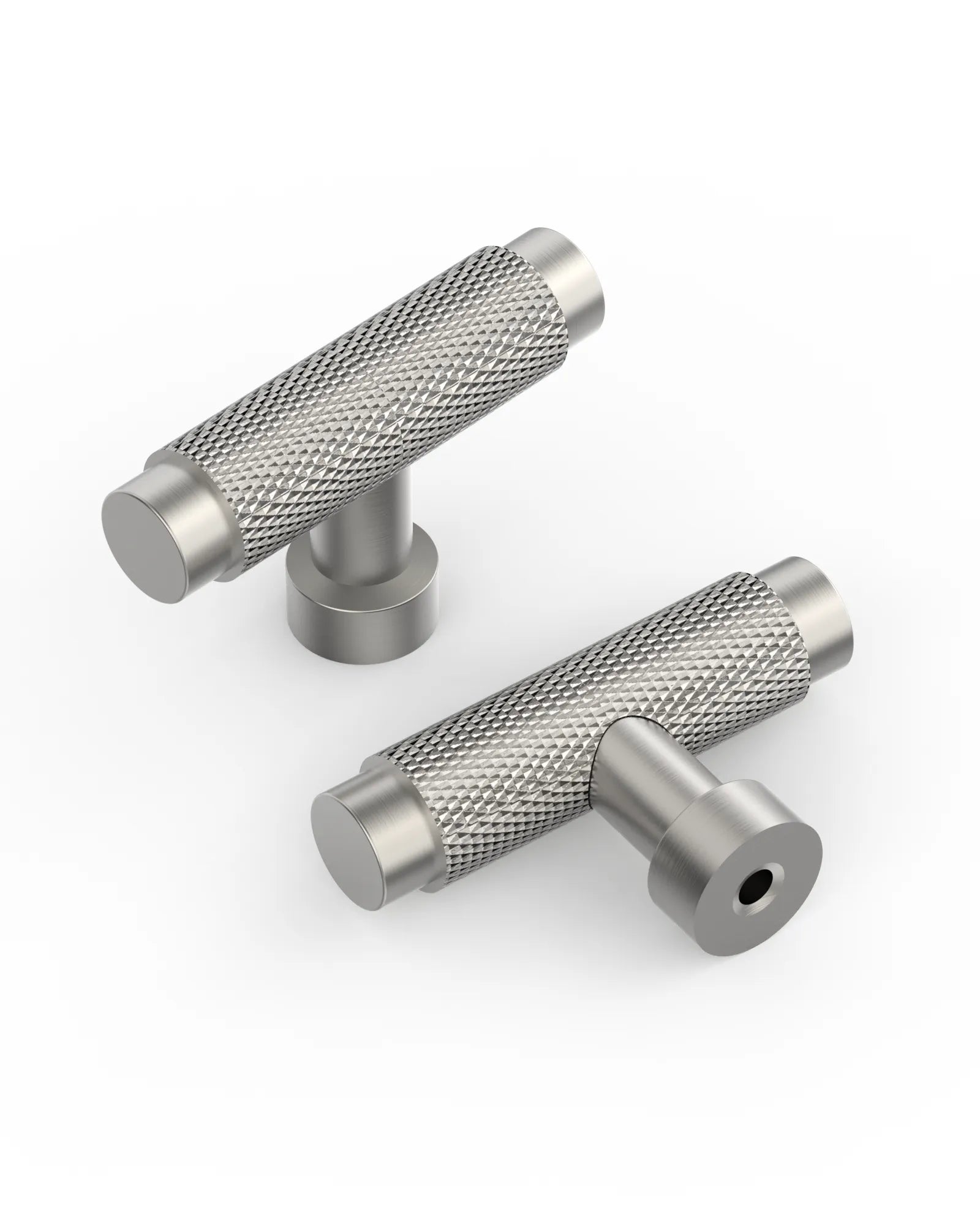 DESIGN4518 Solid Cabinet Knobs – Modern Brushed Gold Hardware for Cabinets, Drawers & Closets