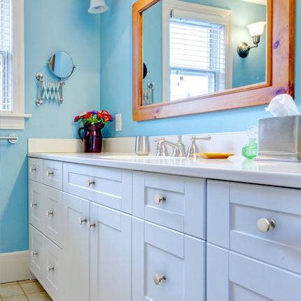 DESIGN2028 Brushed Brass Solid Knobs