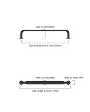 DESIGN2028 Solid Cabinet Handles | Durable & Easy Install for Kitchens, Bathrooms & Closets