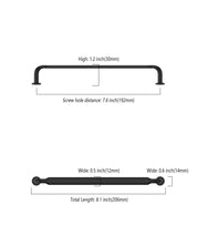 DESIGN2028 Solid Cabinet Handles | Durable & Easy Install for Kitchens, Bathrooms & Closets