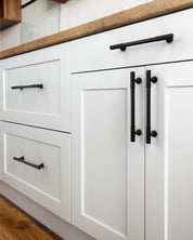 DESIGN2250 Solid Cabinet Handles – Modern Pulls for Cabinets, Drawers & Closets