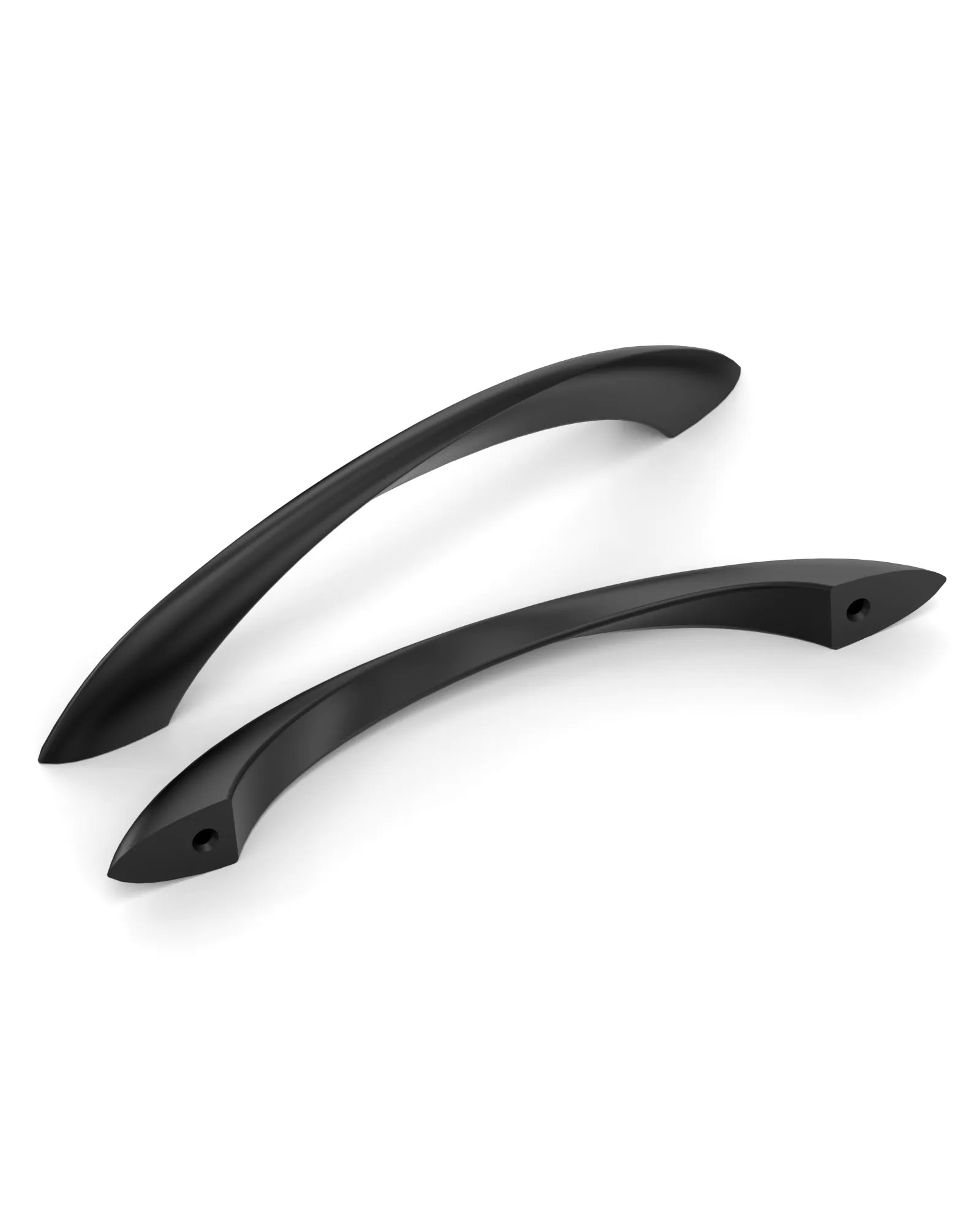 DESIGN2554 Solid Cabinet Pulls – Twisted Bar & Arched Bow Handles for Cabinets & Drawers