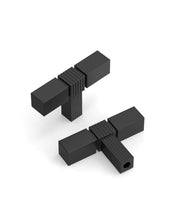 DESIGN3909 Solid Cabinet Knobs – Square Bar Hardware for Drawers, Cupboards & Closets