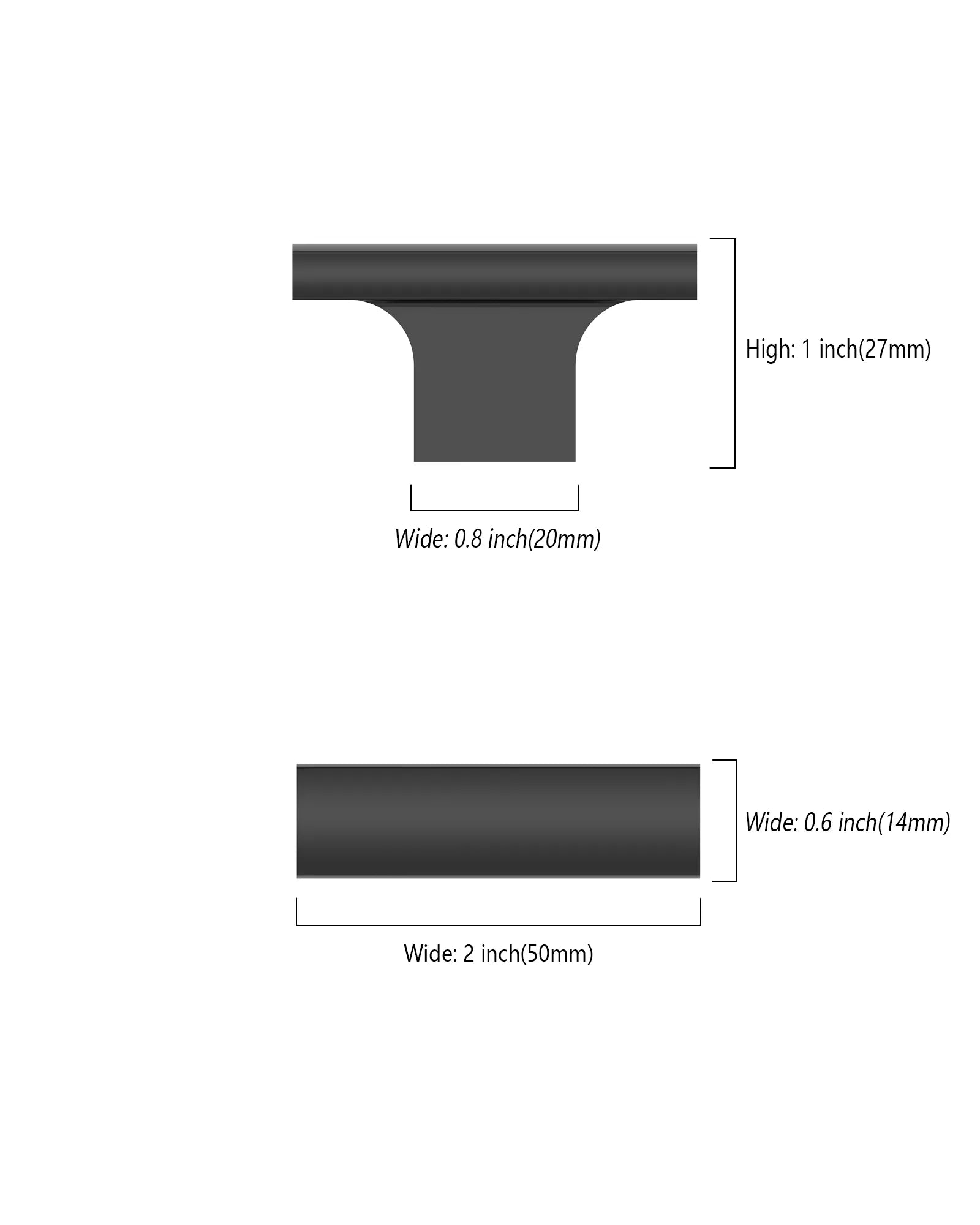 DESIGN4497 Solid Cabinet Knobs – Durable Knobs for Drawers & Cabinets