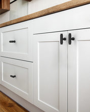 DESIGN4518 Solid Cabinet Knobs – Modern Brushed Gold Hardware for Cabinets, Drawers & Closets