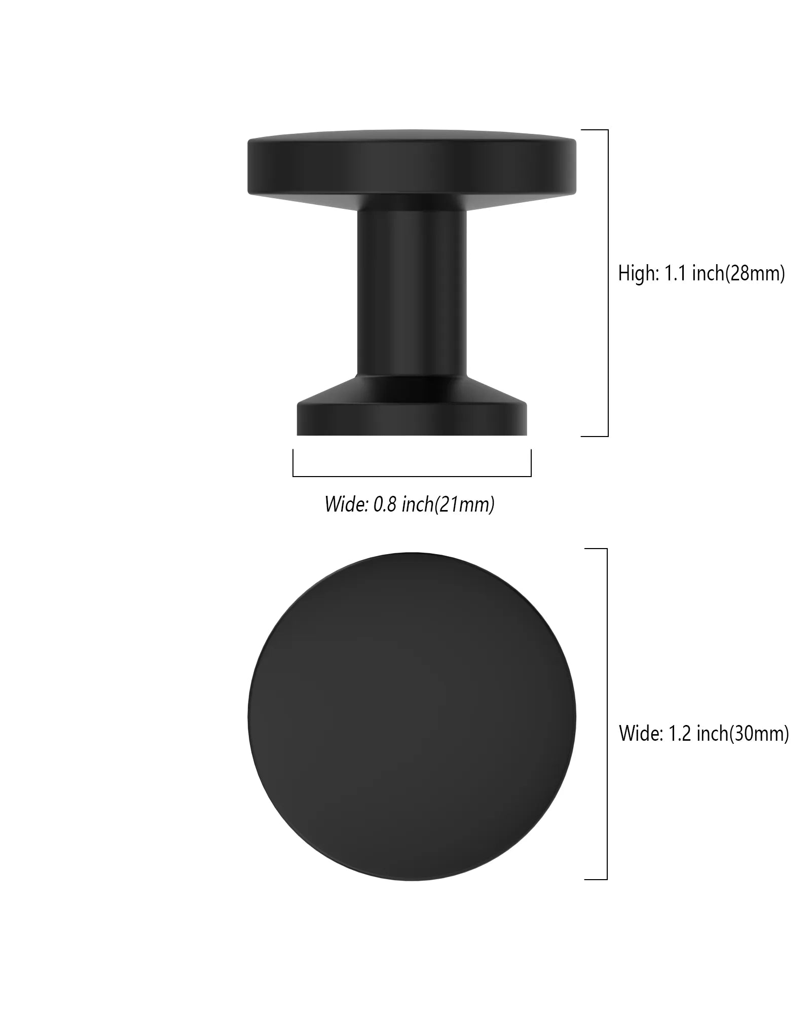 DESIGN3835 Solid Cabinet Knobs – Sleek Design, Easy to Install, Built to Last