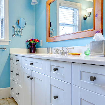 DESIGN2028 Brushed Brass Solid Knobs