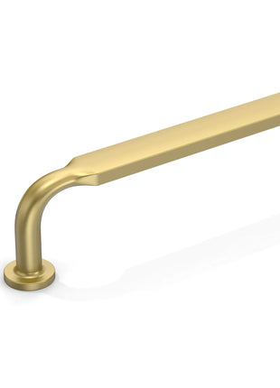 DESIGN2028 Brushed Gold Solid Handles