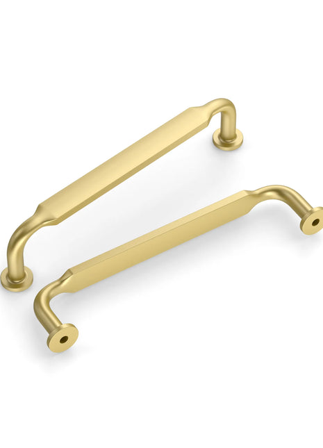 DESIGN2028 Brushed Gold Solid Handles