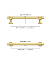 DESIGN2249 Solid Cabinet Handles – Modern Straight Bar Pulls for Cabinets, Drawers & Closets