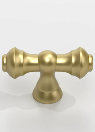 DESIGN3768 Brushed Gold Solid Knobs