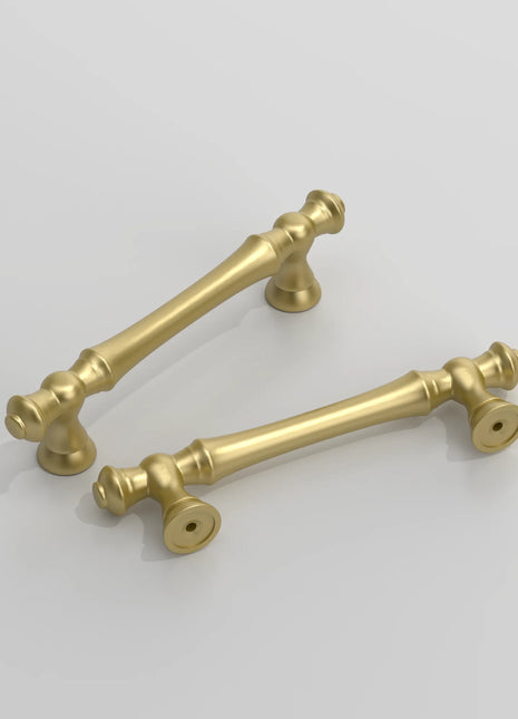 DESIGN3768 Brushed Gold Solid Cabinet Pulls