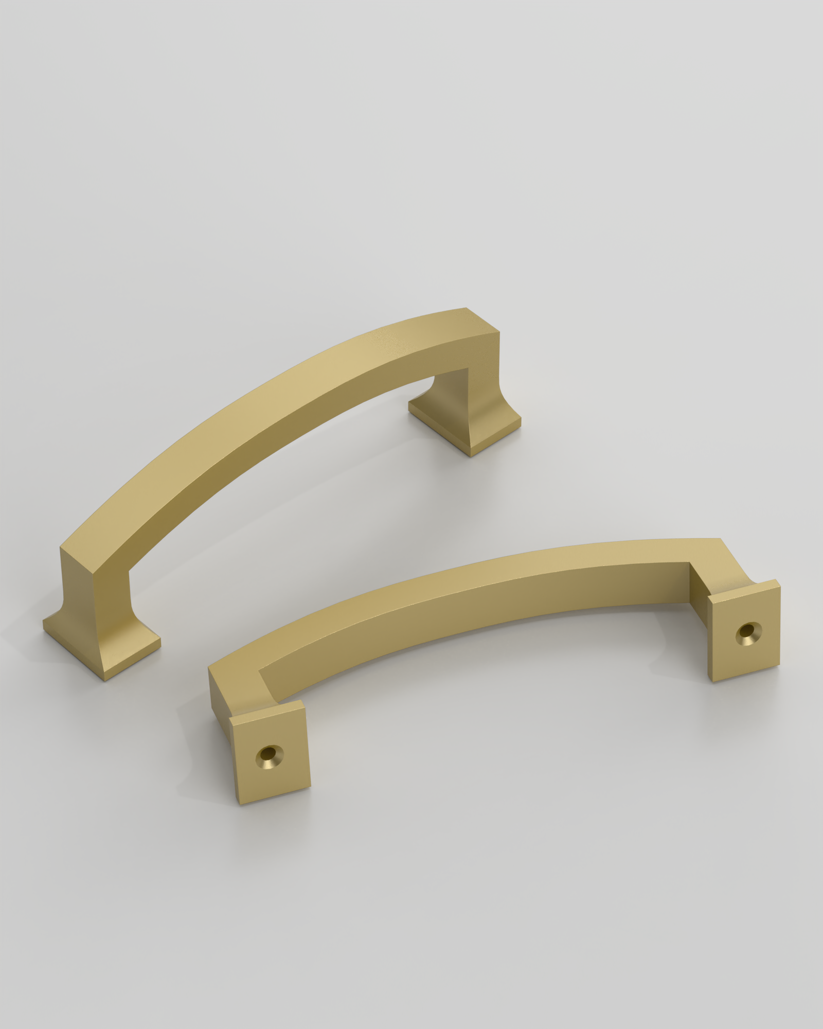 DESIGN3781 Solid Cabinet Handles – Sleek Pulls for Drawers, Cabinets & Closets