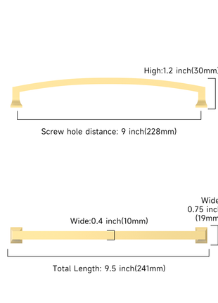 DESIGN3781 Brushed Gold Cabinet Pulls