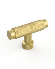 DESIGN4518 Solid Cabinet Knobs – Modern Brushed Gold Hardware for Cabinets, Drawers & Closets