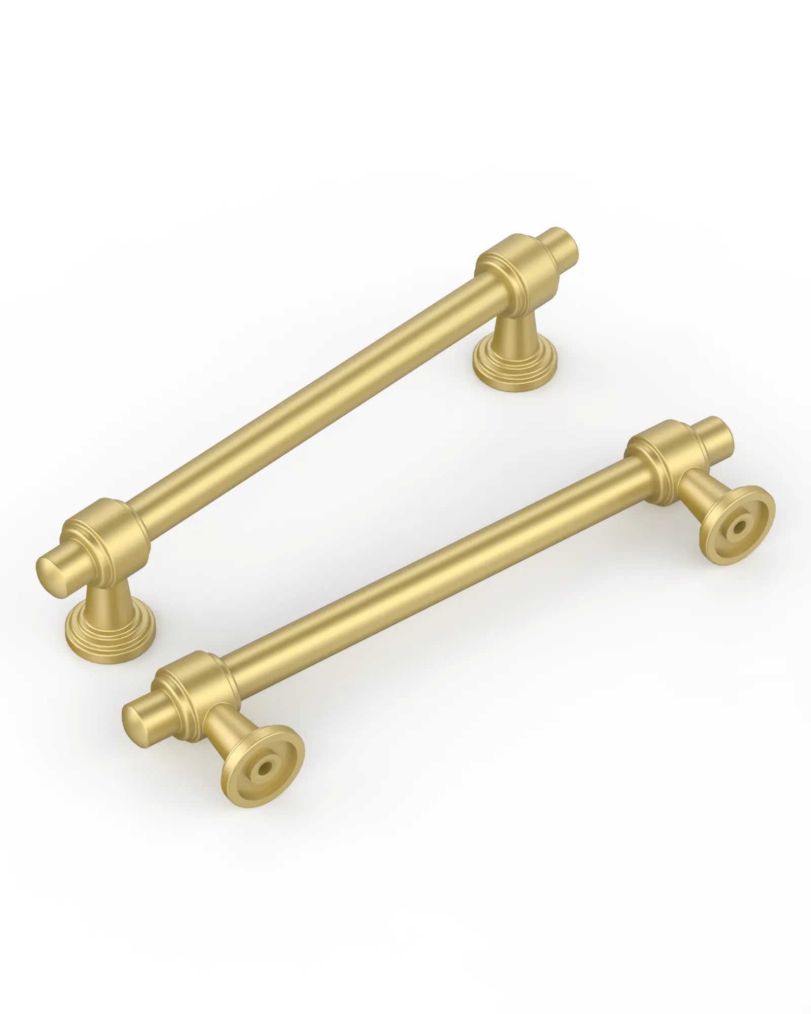 DESIGN2249 Solid Cabinet Handles – Modern Straight Bar Pulls for Cabinets, Drawers & Closets