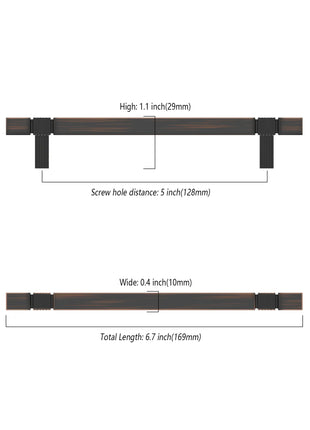 DESIGN3909 Oil Rubbed Bronze Cabinet Pulls