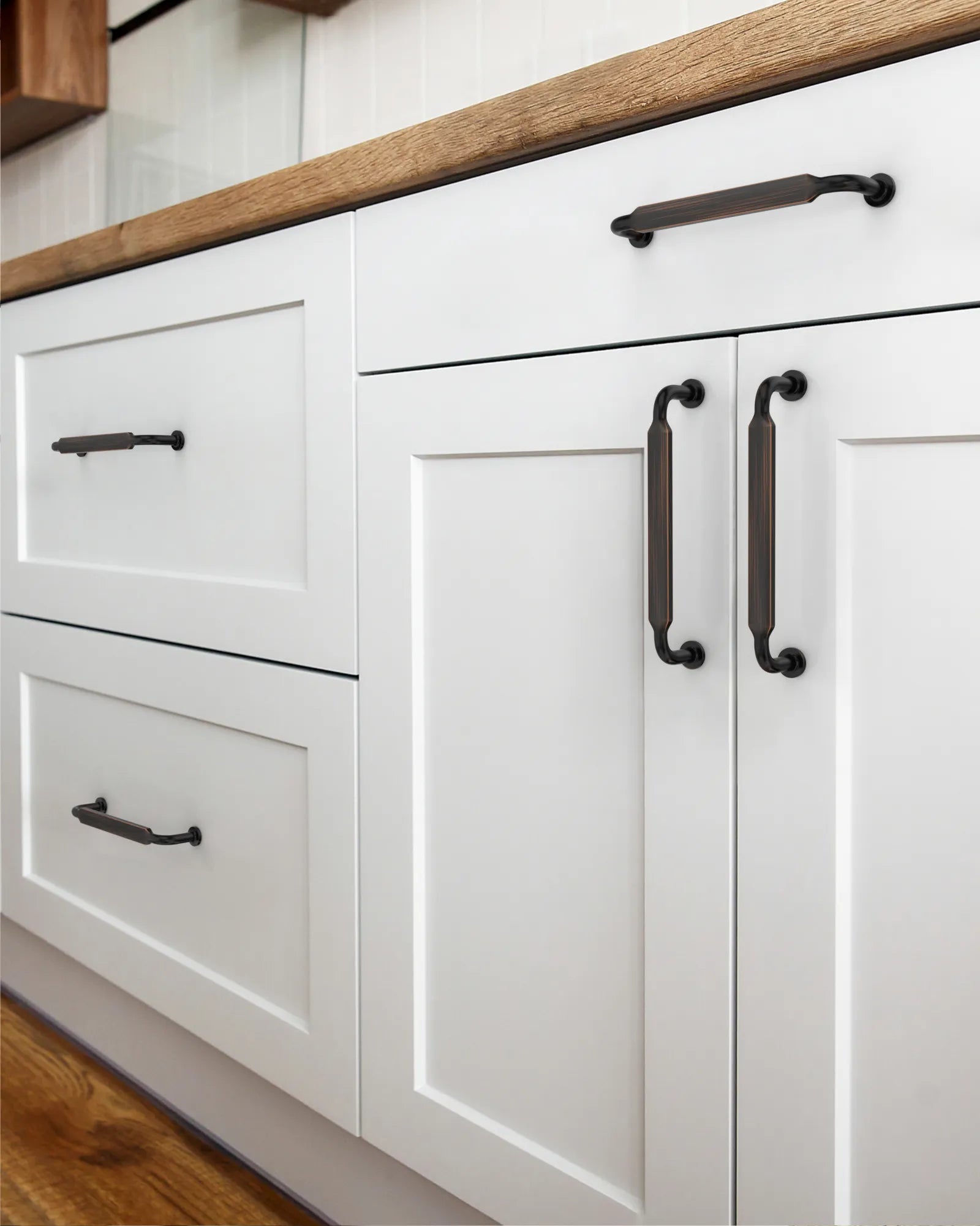 DESIGN2028 Solid Cabinet Handles | Durable & Easy Install for Kitchens, Bathrooms & Closets