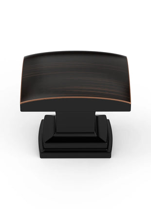 DESIGN2828 Oil Rubbed Bronze Solid Knobs