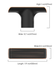 DESIGN3273 Solid Cabinet Knobs – Modern Hardware for Cabinets, Drawers & Closets