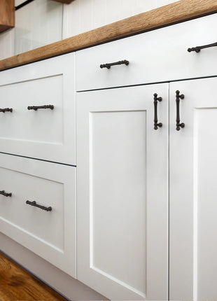 DESIGN3768 Oil Rubbed Bronze Solid Cabinet Pulls