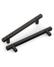 DESIGN3909 Solid Cabinet Pulls – Square Kitchen Handles for Cabinets & Drawers