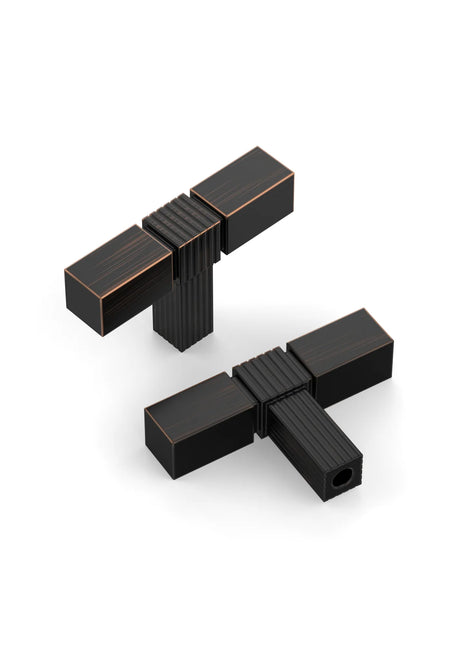 DESIGN3909 Oil Rubbed Bronze Solid Knobs