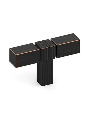 DESIGN3909 Oil Rubbed Bronze Solid Knobs