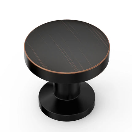 DESIGN2028 Brushed Brass Solid Knobs