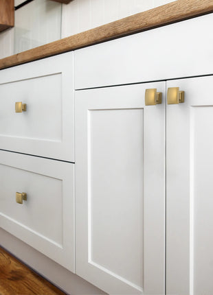 DESIGN2828 Champagne Bronze Solid Knobs